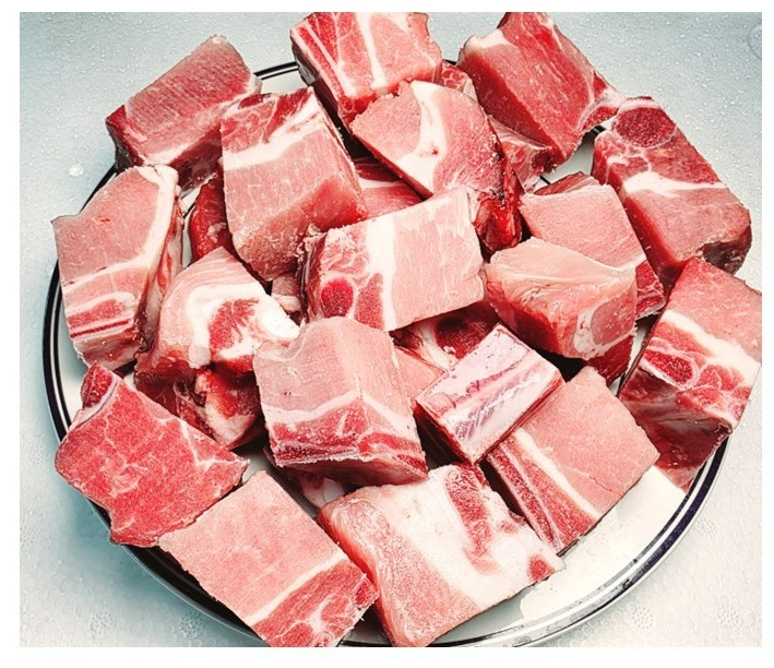 행복미트 돼지 찜갈비 돈갈비 살밥 우수한 갈비찜용, 2개, 1kg 상품 리뷰 1 돈갈비