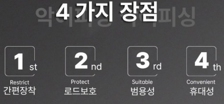 루어 낚시대 고정 홀더 로드 보호 클립, 6개, 그린 상품 소개 2 장점