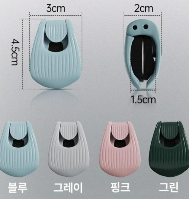루어 낚시대 고정 홀더 로드 보호 클립, 6개, 그린 상품 소개 3 종류