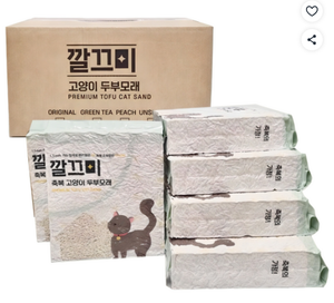 고양이 두부모래 1.5mm 극세사입자 상품 리뷰 7 두부모래