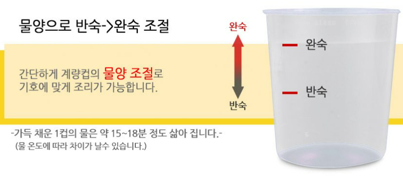 에버튼하우스 에그쿠커 상품 소개 7 조절